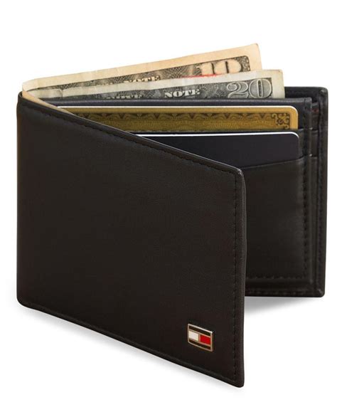 tommy hilfiger slim billfold wallet